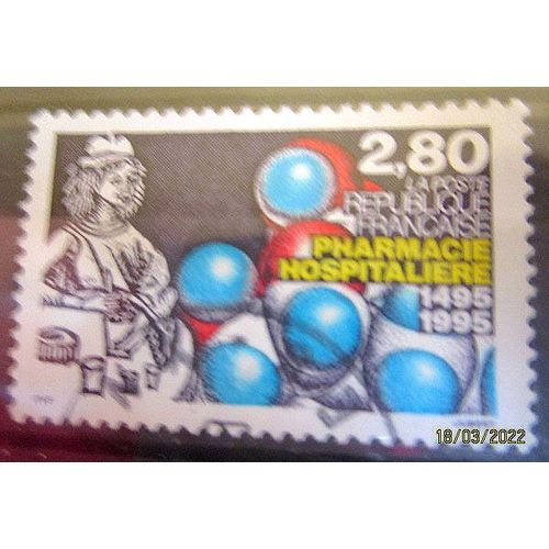 1995. F2968: 500ème Anniversaire De La Pharmacie Hospitalière. 