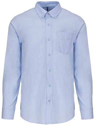 Chemise Oxford Manches Longues - Homme - K533 - Bleu Oxford