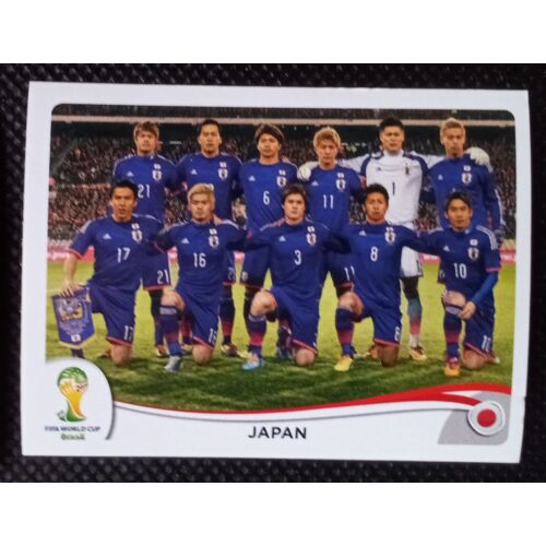 Coupe Du Monde Brasil 2014 - Image Panini - Japon N°242