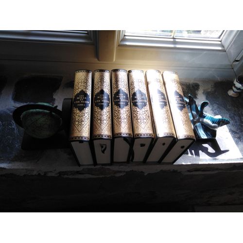 " Les Mille Et Une Nuits...Contes Arabes "...Traduits Par Antoine Galland...Complet En 6 Volumes...Éditions J. De Bonnot...Tirage 2001...Reliures D'art Cuir...Littérature Arabe...I Xème Siècle