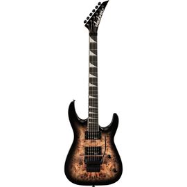 Jackson Js Series Dinky Js32 Dkap Transparant Black Burst Guitare Électrique