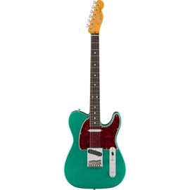 Fender Susan Tedeschi Telecaster Rw Aged Caribbean Mist Guitare Électrique Avec Étui De Luxe Noir