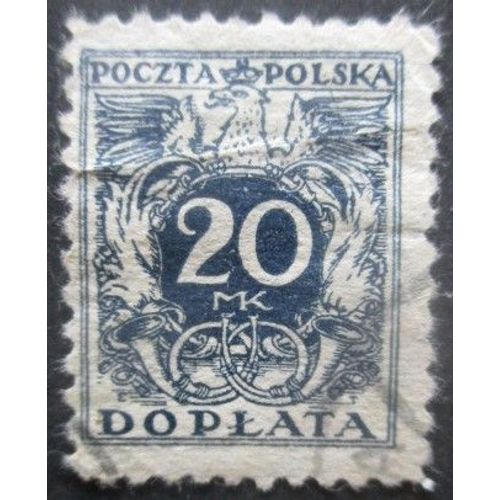 Pologne Taxe N°42 Oblitéré