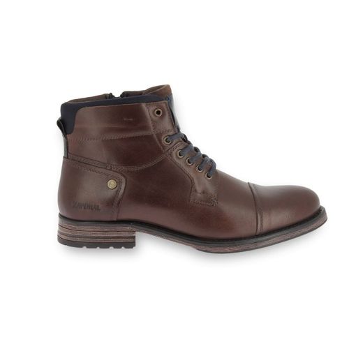Kaporal Boots En Cuir Marron Foncé