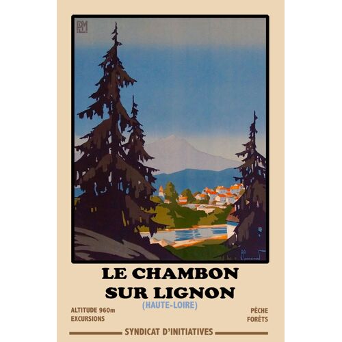 Affiche Chambon Sur Lignon
