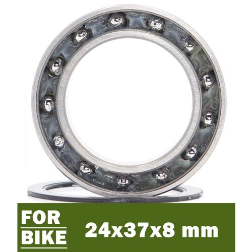 Roulement À Billes Mr2437h8-2rs, 24x37x8mm (1 Pièce) Mr 24378 Rs, Support De Vélo Bb, Bas 24 37 8