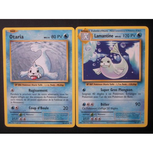 Evolutions  -  Lamantine (29) + Otaria (28/108)