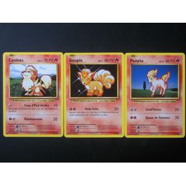 Evolutions  -  Caninos (17/108) + Goupix (14) + Ponyta (19/108)