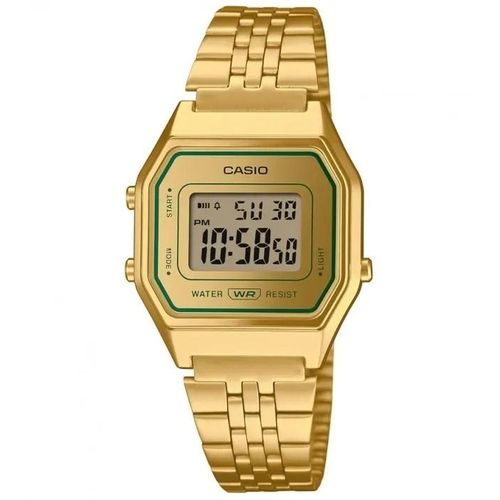 Casio Vintage Iconic Lady Gold Green - La680wegv-9aef