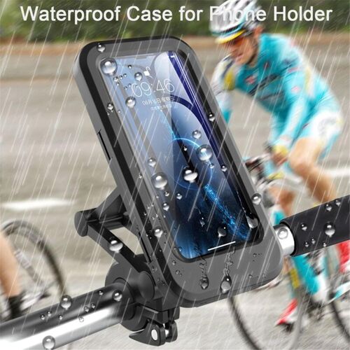 Support De Téléphone Portable Rotatif À 360 ° Pour Vélo, Étanche, Pour Automobile, Guidon