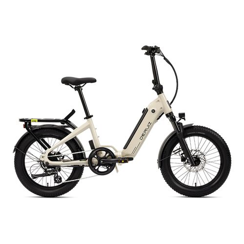 Présentation Deruiz Velo Electrique Pliable - Moteur Puissant 250wh- Pneus Tout - Terrain 20 Pouces