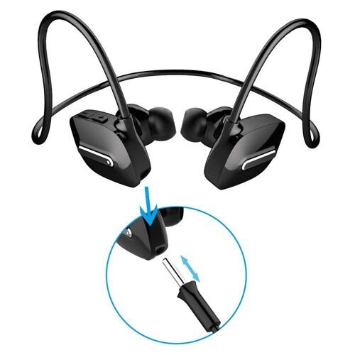 Écouteurs sans fil Bluetooth pour PUBG, oreillettes étanches, casque de jeu de Sport avec micro antibruit