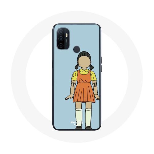 Coque Oppo A53 Squid Game La Poupée Géante De Jeu
