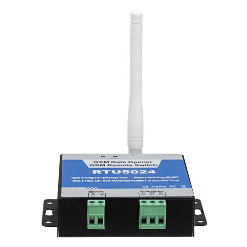 Ouvre-porte GSM RTU5024, Original, commutateur de relais, télécommande d'accès de porte sans fil, ouvre-porte par appel gratuit 850/900/1800/1900MHz