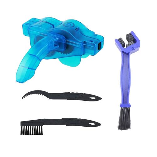 Ensemble D'outils Professionnels De Nettoyage De Vélo De Route, 4 Pièces, Nettoyeur De Chaîne Multifonctionnel Pratique, Brosse, Accessoires De Vélo