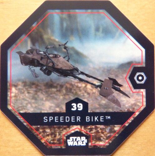 Jeton Leclerc Star Wars - Cosmic Shell -  2016 N°39 Speeder Bike