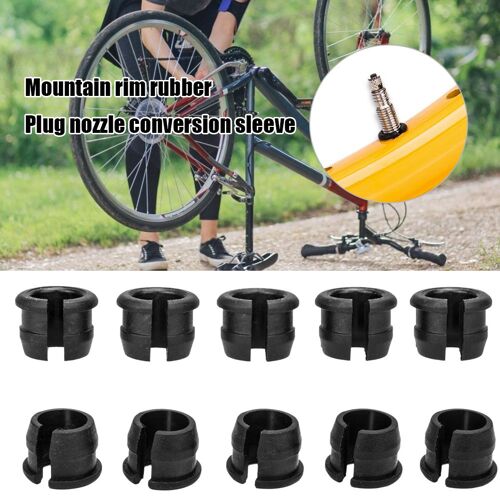 Adaptateurs De Valve De Vtt Américain À Presta, Buse De Conversion De Pompe À Air Pour Vélo De Route, Accessoires De Cyclisme, 10 Pièces