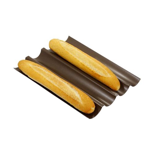 Plaque À Baguettes Antiadhérente 38x32 Cm