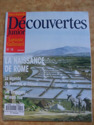 Découvertes Junior Larousse Gallimard N°19 