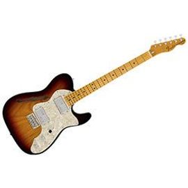 Fender American Vintage Ii 1972 Telecaster Thinline 3-Color Sunburst Mn Guitare Électrique Avec Étui