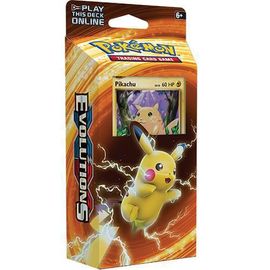 Deck De 60 Cartes Puissance Pikachu Pokemon Extension Xy12 Evolutions