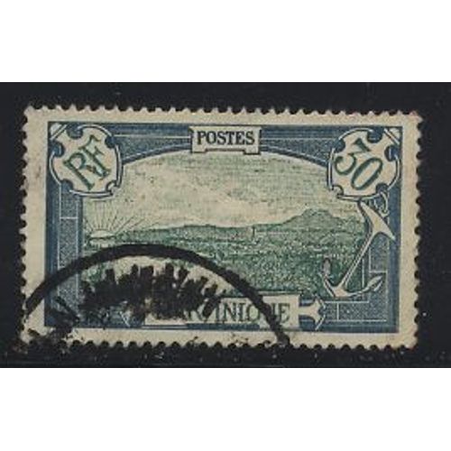 Martinique 1927 Timbre N°121 Fort De France Oblitéré