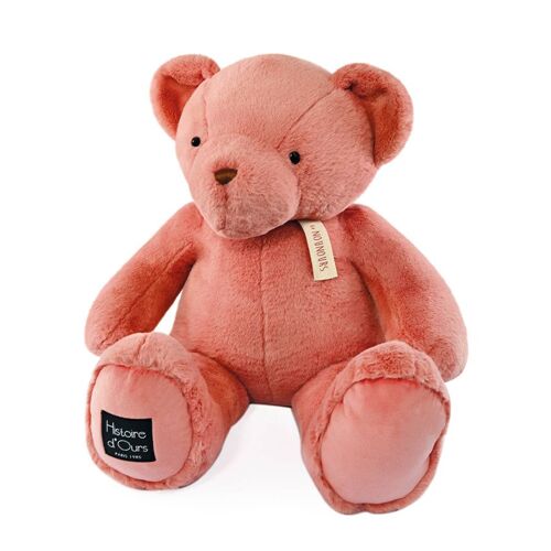 Peluche Moyenne/Grande Le Nounours Rose Praline 75 Cm - Rose Praline