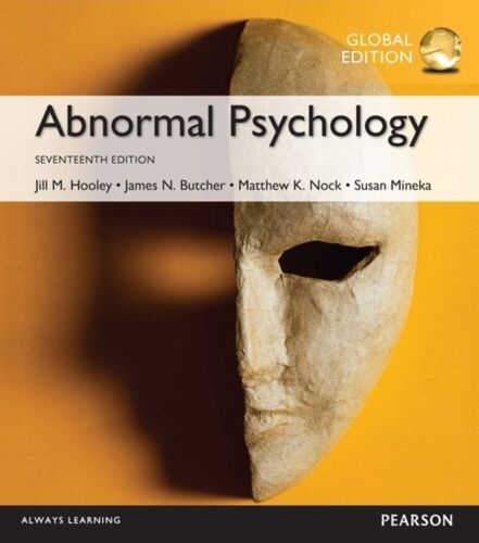 Abnormal Psychology Global Edition