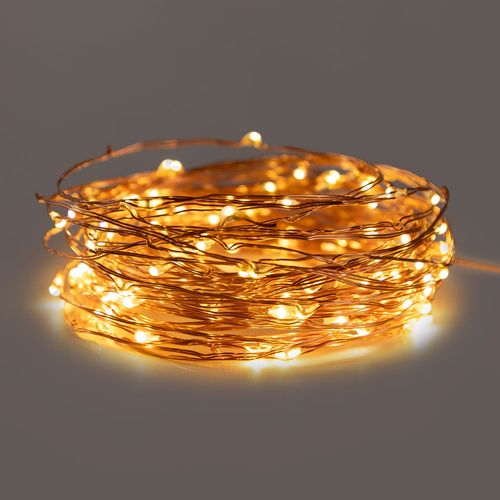 Guirlande Décoratif Led (5m Y 10m) Lätt Or Rose 10 M