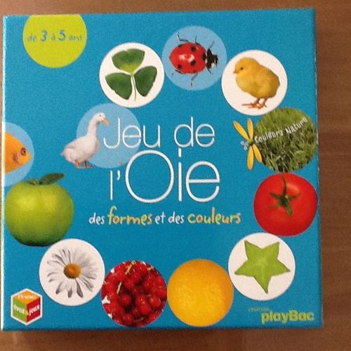 Jeu De L'oie Des Formes Et Des Couleurs Création Playbac