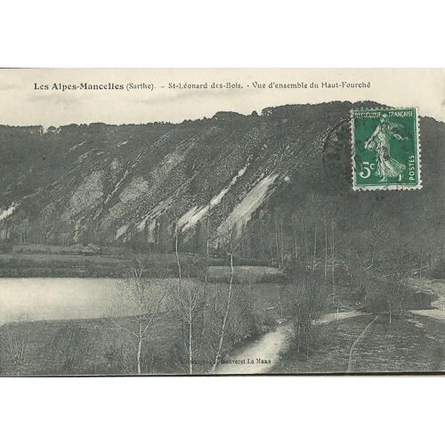 Saint-Léonard-Des-Bois - Alpes Mancelles - Lac Vu Du Haut-Fourché 1912