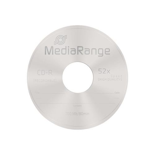 MediaRange - 25 x CD-R - 700 Mo (80 min) 52x - spindle