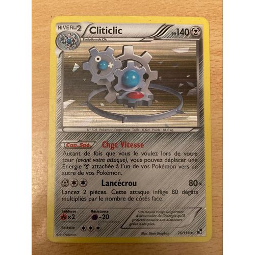 (2439) Cliticlic 76/114 Pokemon