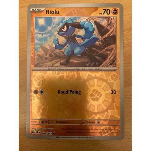 (2449) Riolu 81/142 Pokemon 