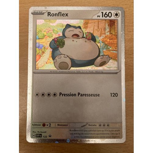 (2463) Ronflex Promo 122 Pokemon 