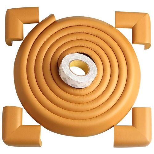 Protection D'angle Et De Bord Très Longue De 2.3 M [Protection D'angle De 2,0 M + 4 Protection D'angle], Beige