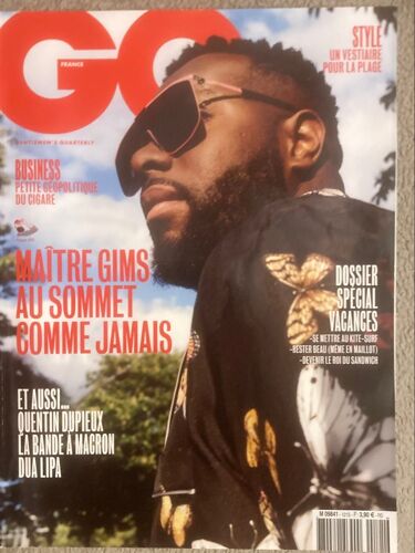 Gq France N 121 S - 07/2018 - Maitre Gims, Quentin Dupieux, Dua Lipa…