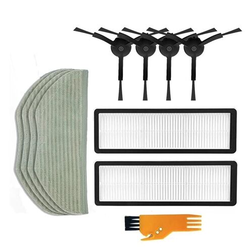 Brosse latérale principale et filtre de vadrouille Everths, remplacement pour aspirateur robot Xiaomi S10T STFCR01SZ, pièces d'accessoires