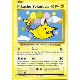Carte Secréte Pikachu Volant 110/108 - Xy Evolutions