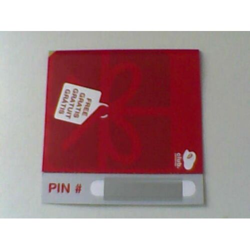 Carte Vip Club Nintendo Non Grattée Inazuma Eleven Go Chrono Stones Wildfire 3ds