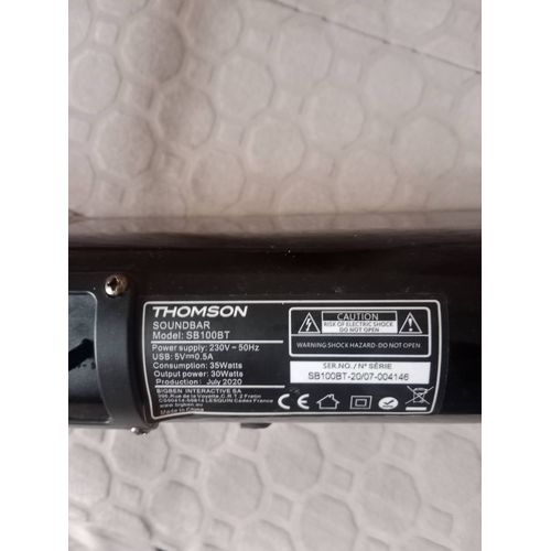 Barre de son Thomson SB 100 bt
