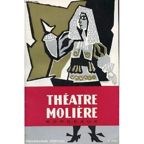 Theatre Moliere Bordeaux - Programme Officiel
