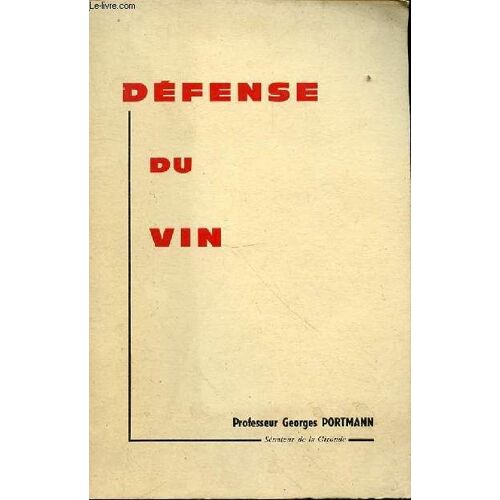 Defense Du Vin