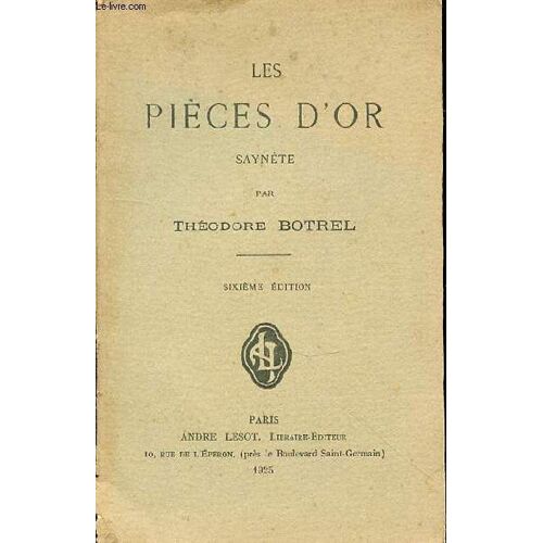 Les Pieces D'or Saynete