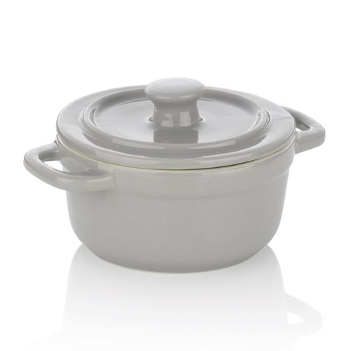 Mini Cocotte Malin Gris 10 Cm