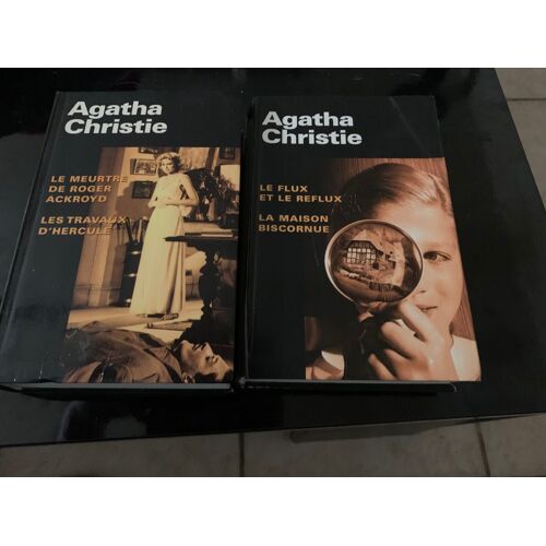 2 Livres Double De Agatha Christie