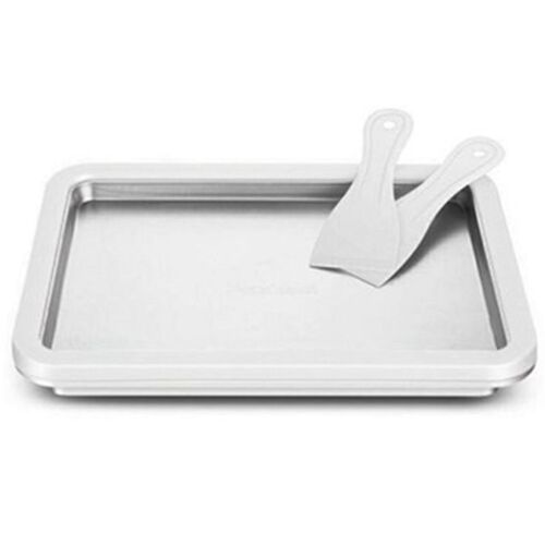 Machine ? Cr¿¿Me Glac¿¿E, Plaque De Rouleau De Cr¿¿Me Glac¿¿E, Avec 2 Spatules En Plastique, Tr¿¿S Appropri¿¿ Pour Cr¿¿Me Glac¿¿E Faite ? La Main, Yaourt Glac 9109-May14a00825