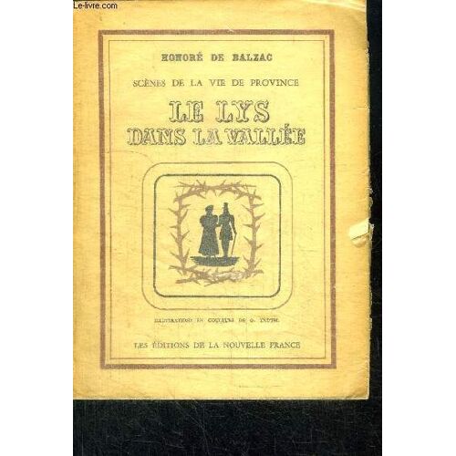 Le Lys Dans La Vallee - Scenes De La Vie De Province / Collection Variete