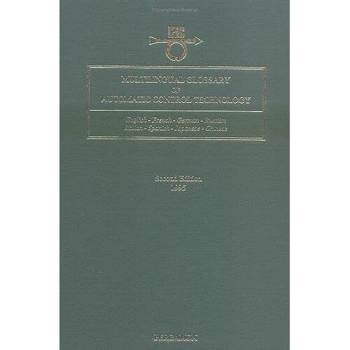 Multilingual Glossary Of Automatic Control Technology