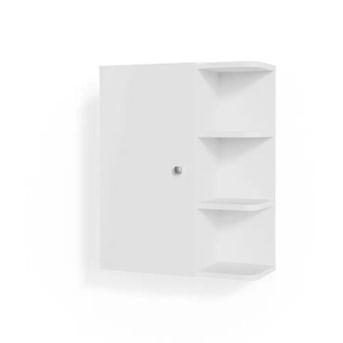 Armoire murale de salle de bain Fynn, 47.2 x 59.2 cm, Blanc, Vicco